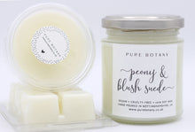 Load image into Gallery viewer, Peony & Blush Suede - Soy Wax Candle